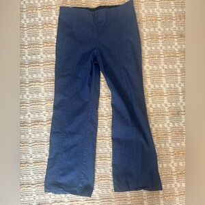 Talbots Navy Portland Trousers 6P